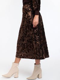 365 DAYS SEQUINS SKIRT