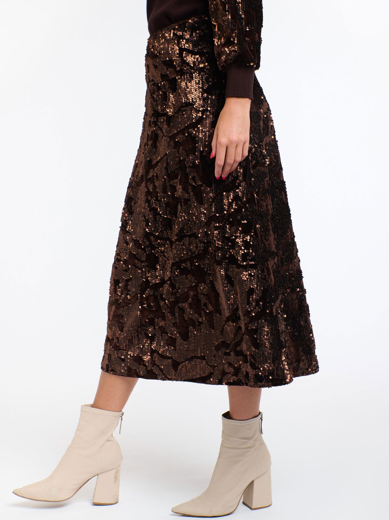 365 DAYS SEQUINS SKIRT