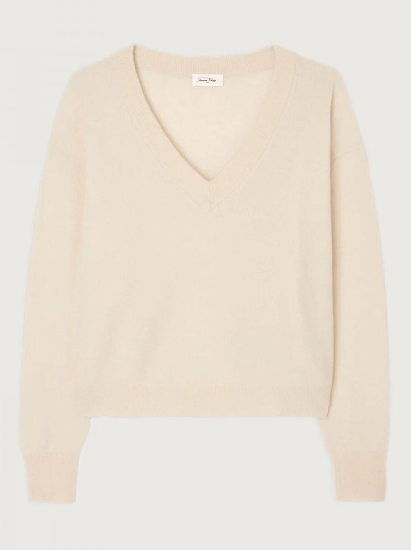 AMERICAN VINTAGE RAXOW VEE NECK JUMPER