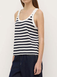 ASSEMBLY LABEL ADRIA STRIPE JERSEY TANK