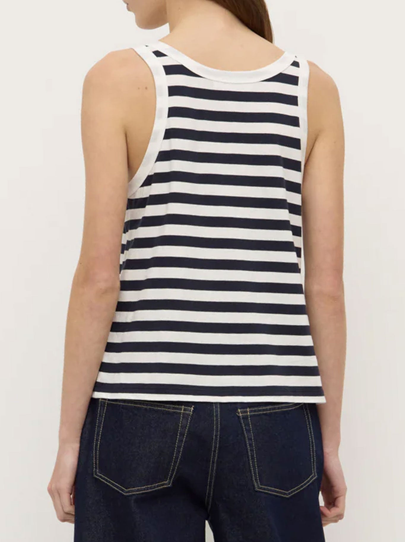 ASSEMBLY LABEL ADRIA STRIPE JERSEY TANK