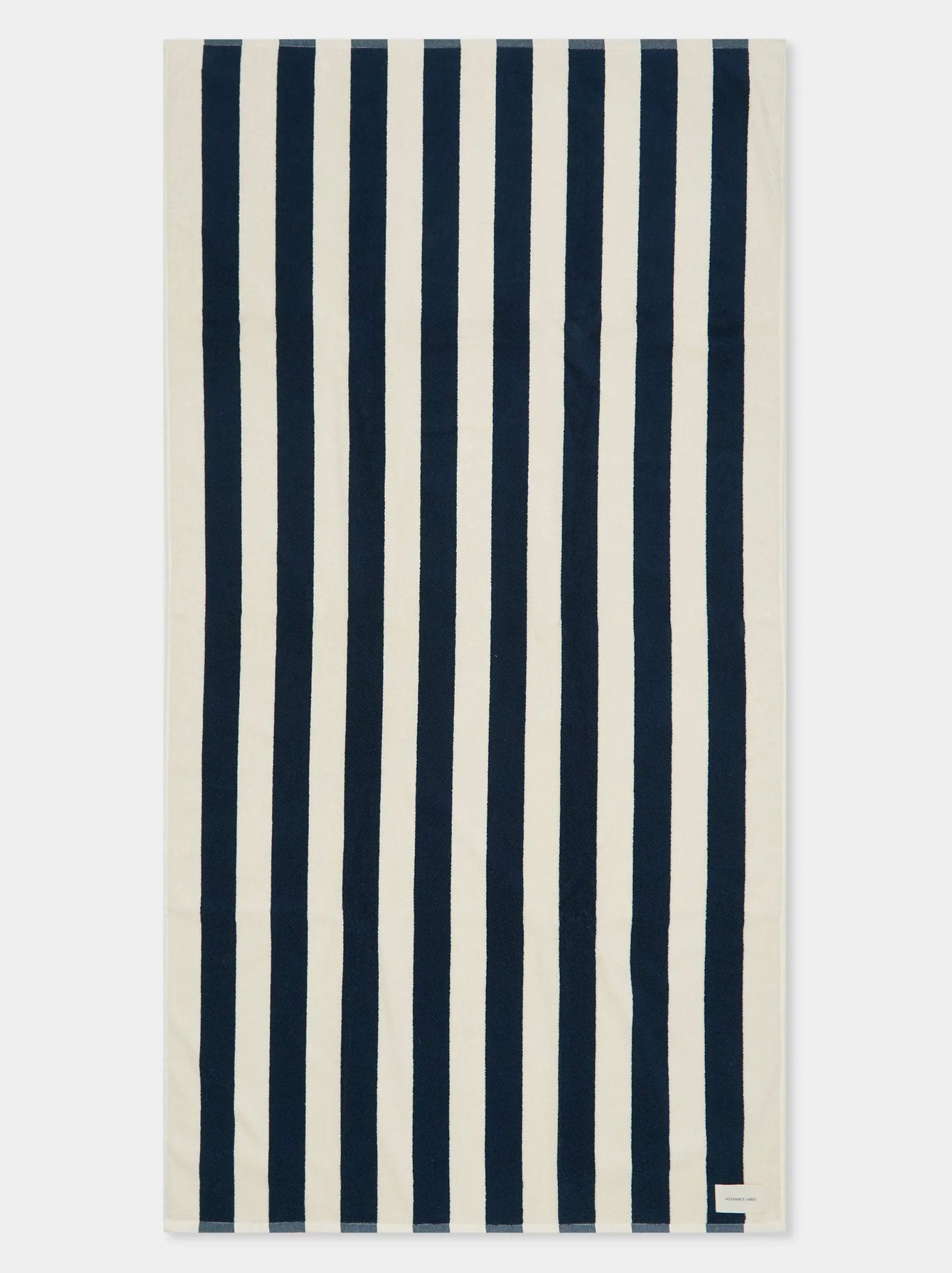 ASSEMBLY LABEL COTTON BEACH TOWEL