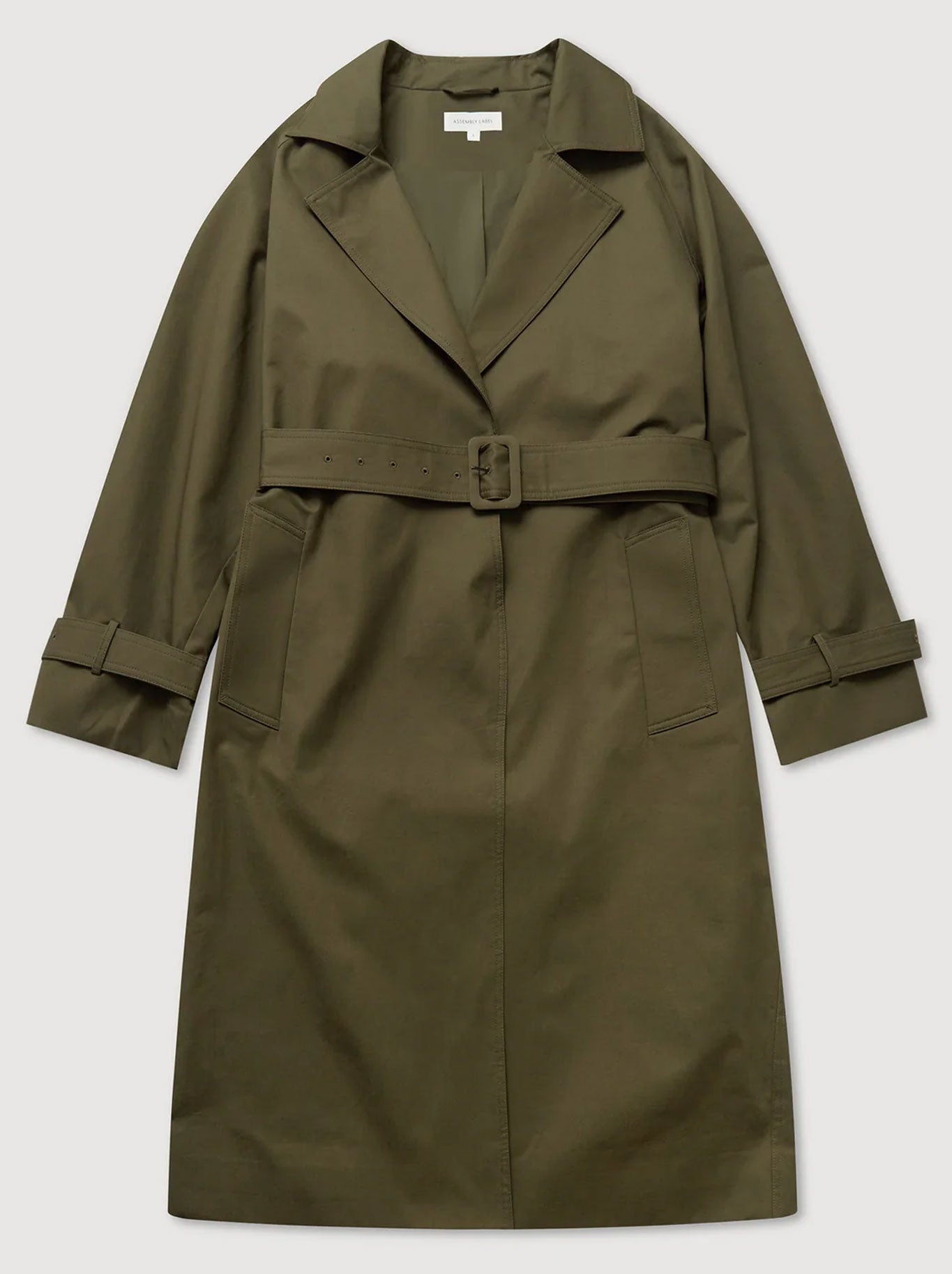ASSEMBLY LABEL KALLINA TRENCH