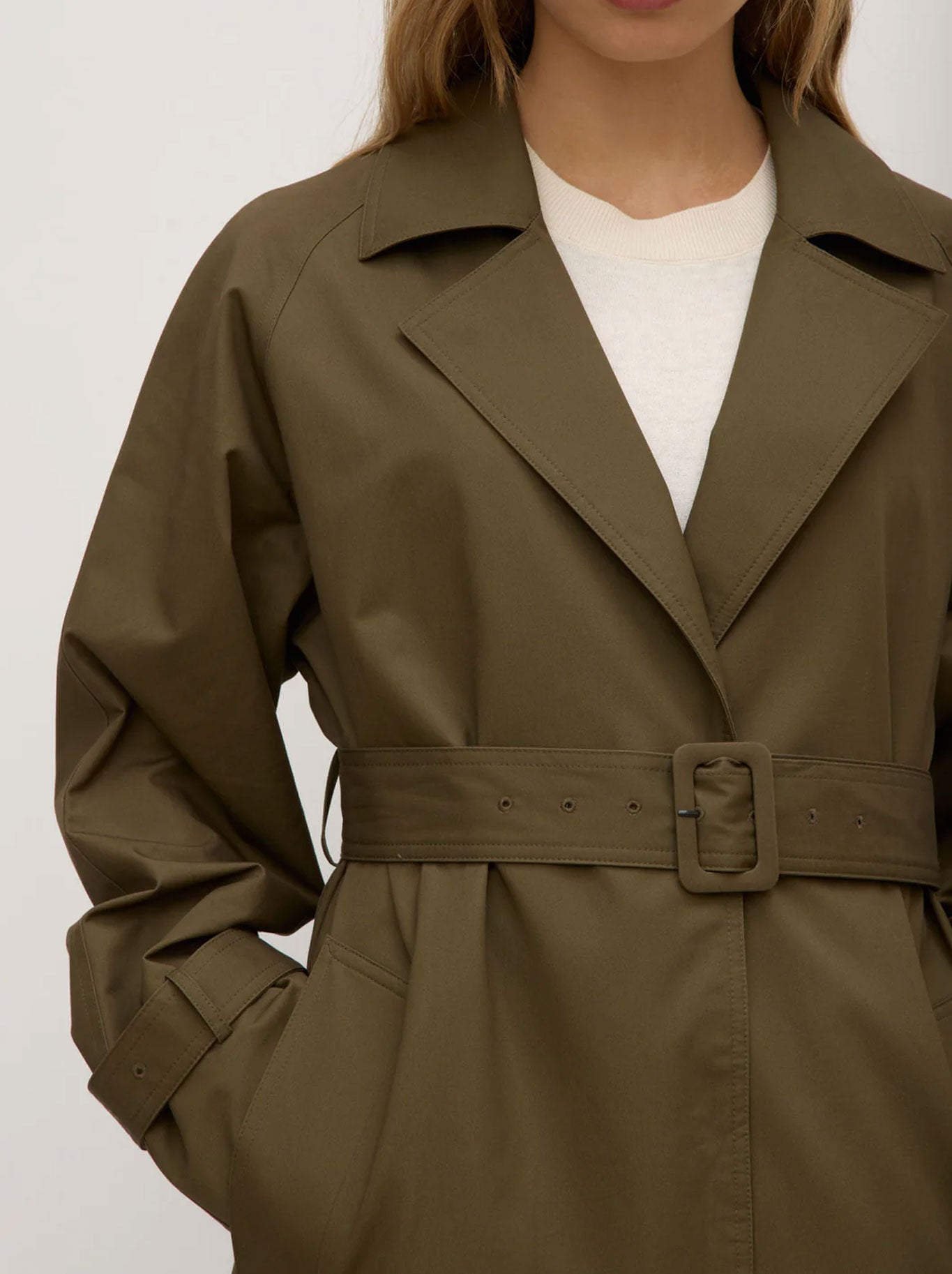 ASSEMBLY LABEL KALLINA TRENCH