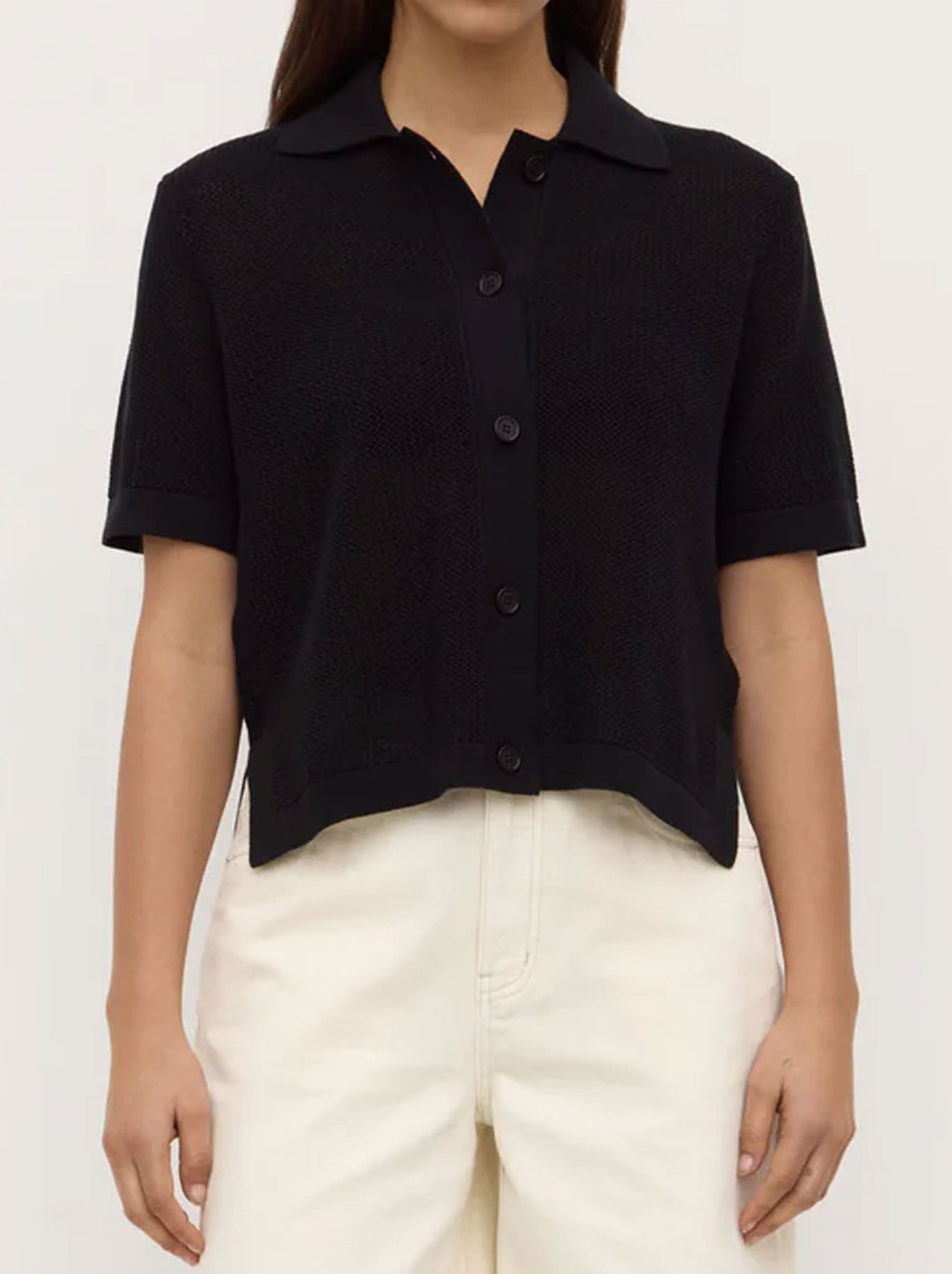ASSEMBLY LABEL KISMET KNIT SHORT SLEEVE SHIRT