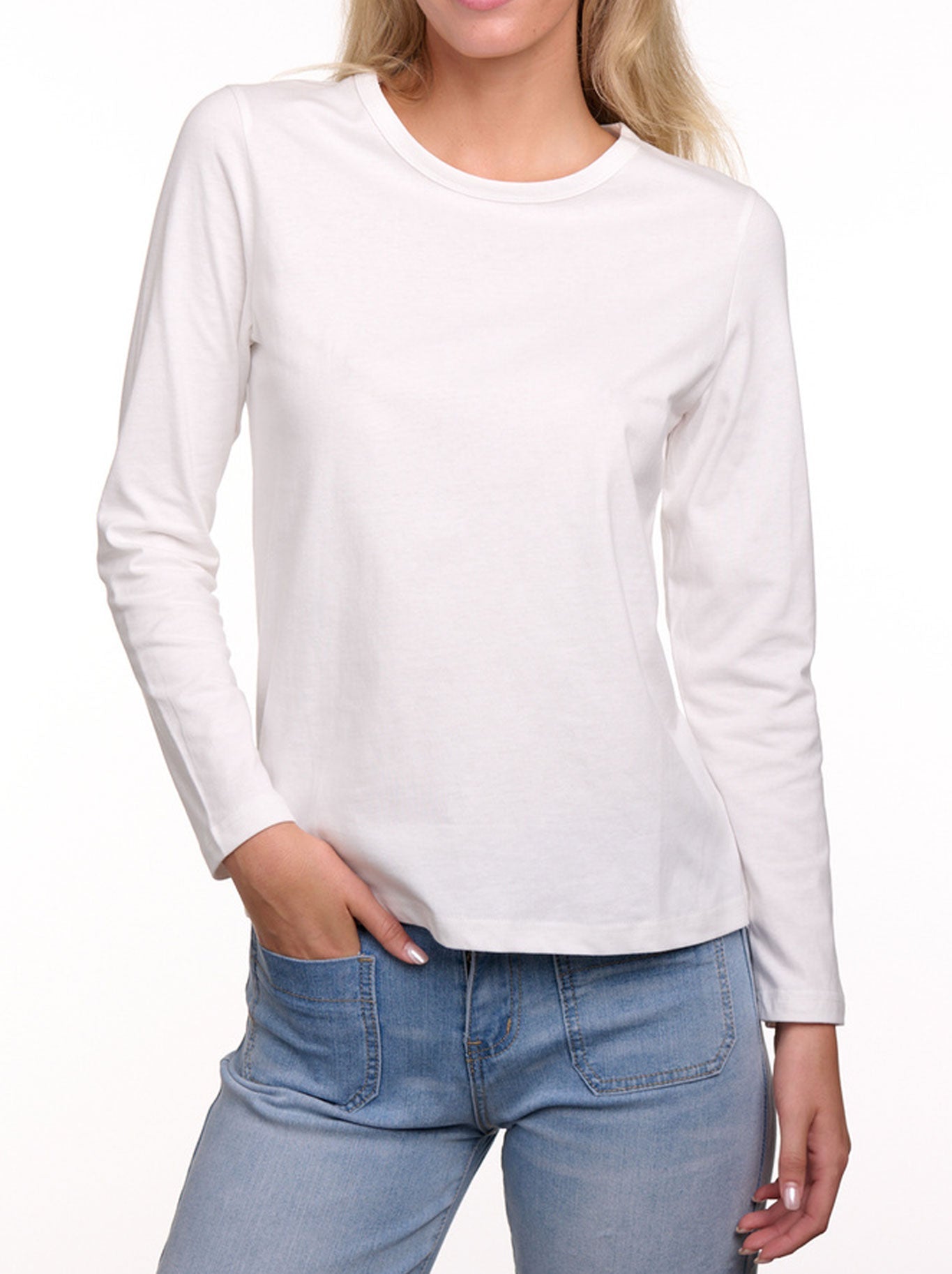 BASIC 123 LONG SLEEVE CREW NECK