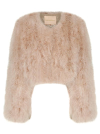 BÜBISH MANHATTAN FEATHER CROP JACKET