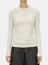 CAMILLA AND MARC PARK LONG SLEEVE LOGO TOP