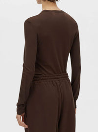 CAMILLA AND MARC PARK LONG SLEEVE LOGO TOP