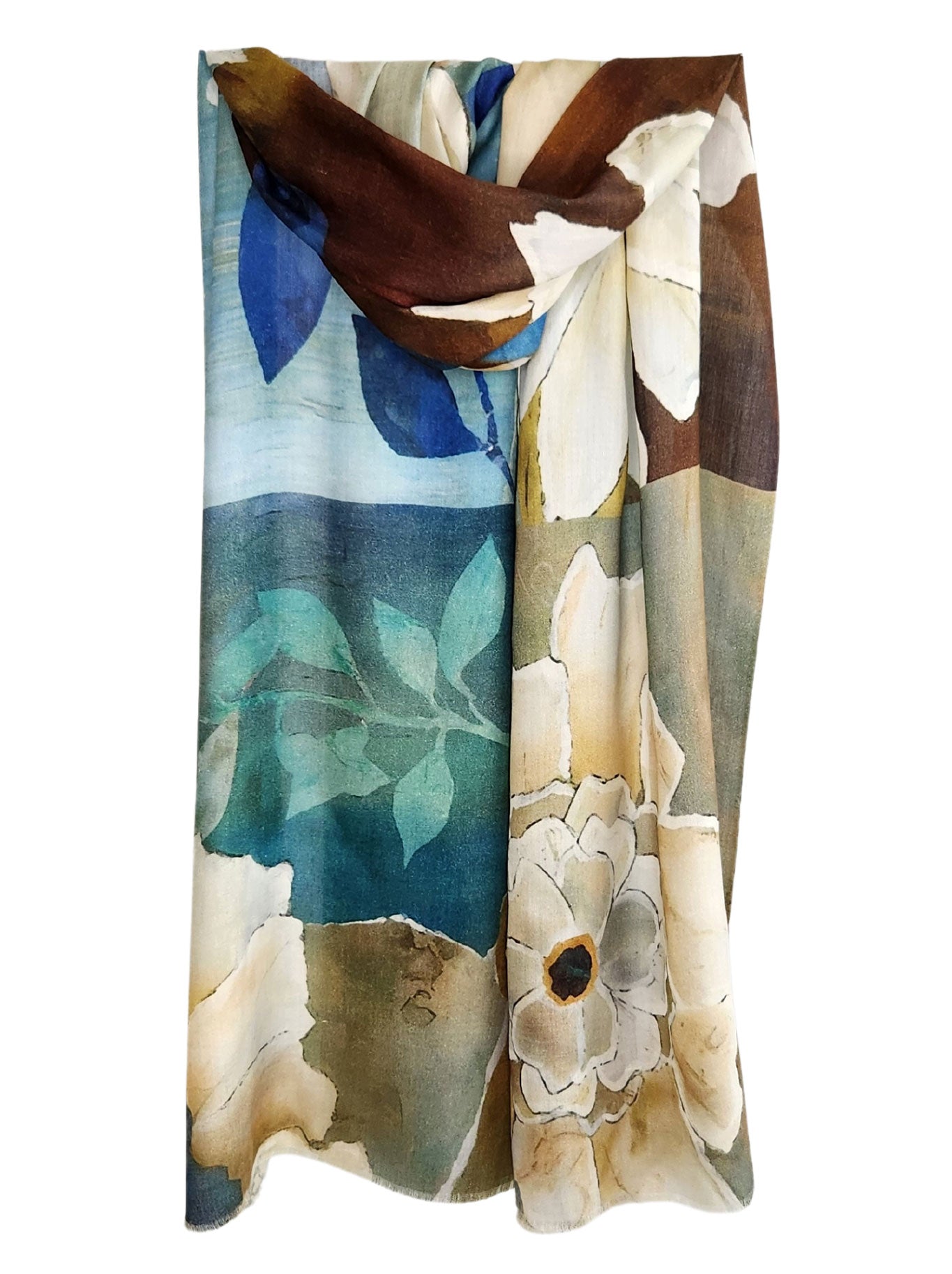 DIRECTIONS INTERNATIONAL BIRDS OF A FEATHER SILK SCARF
