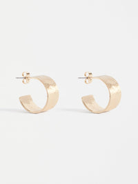 ELK GILD HOOP EARRING