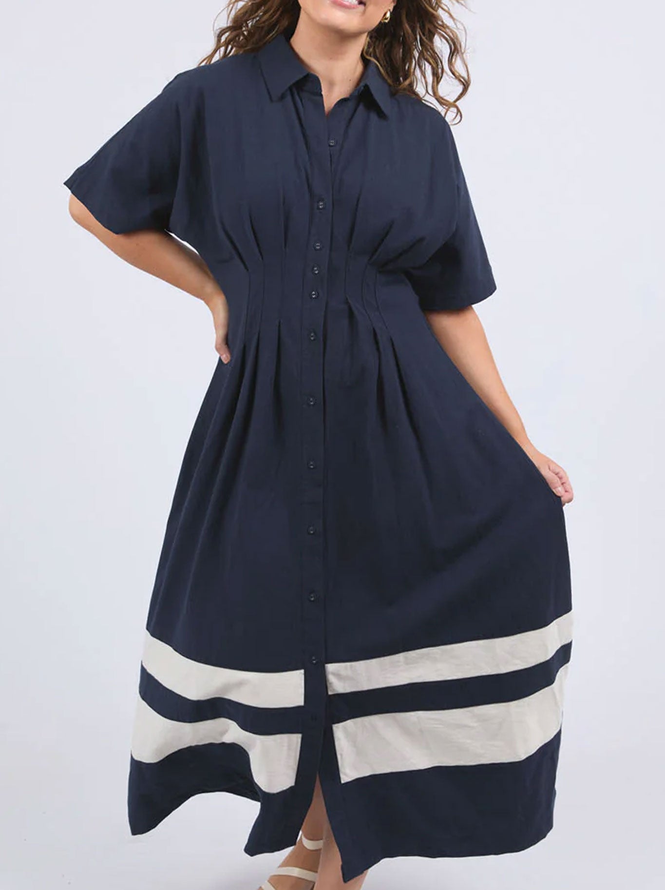 ELM SCARLET MIDI DRESS
