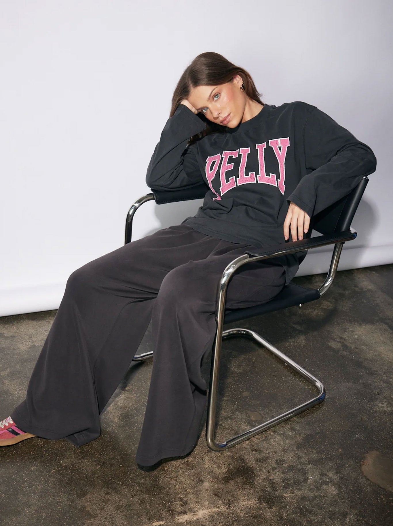 PINK KARA LONG SLEEVE TOP