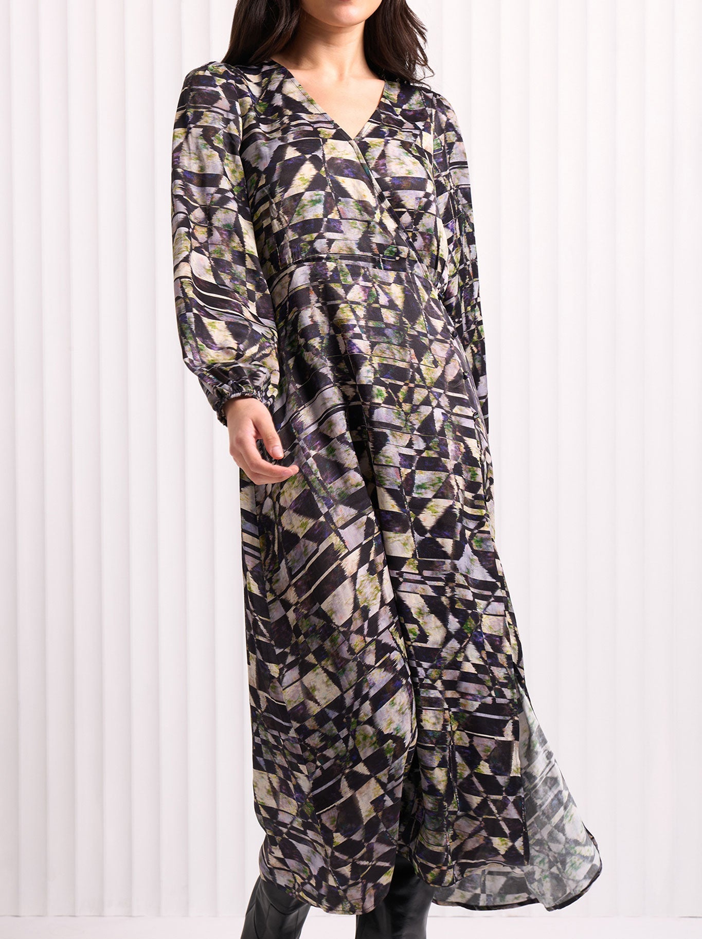 FOIL BLOCKBUSTER DRESS