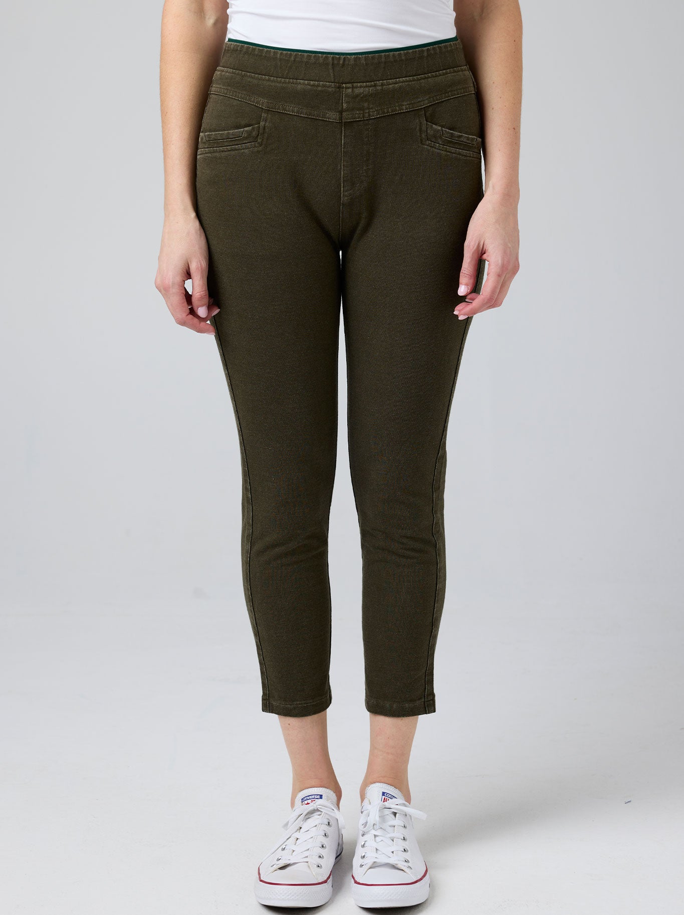 GABRIELLA FRATTINI CAPRI LUSTRE PANT