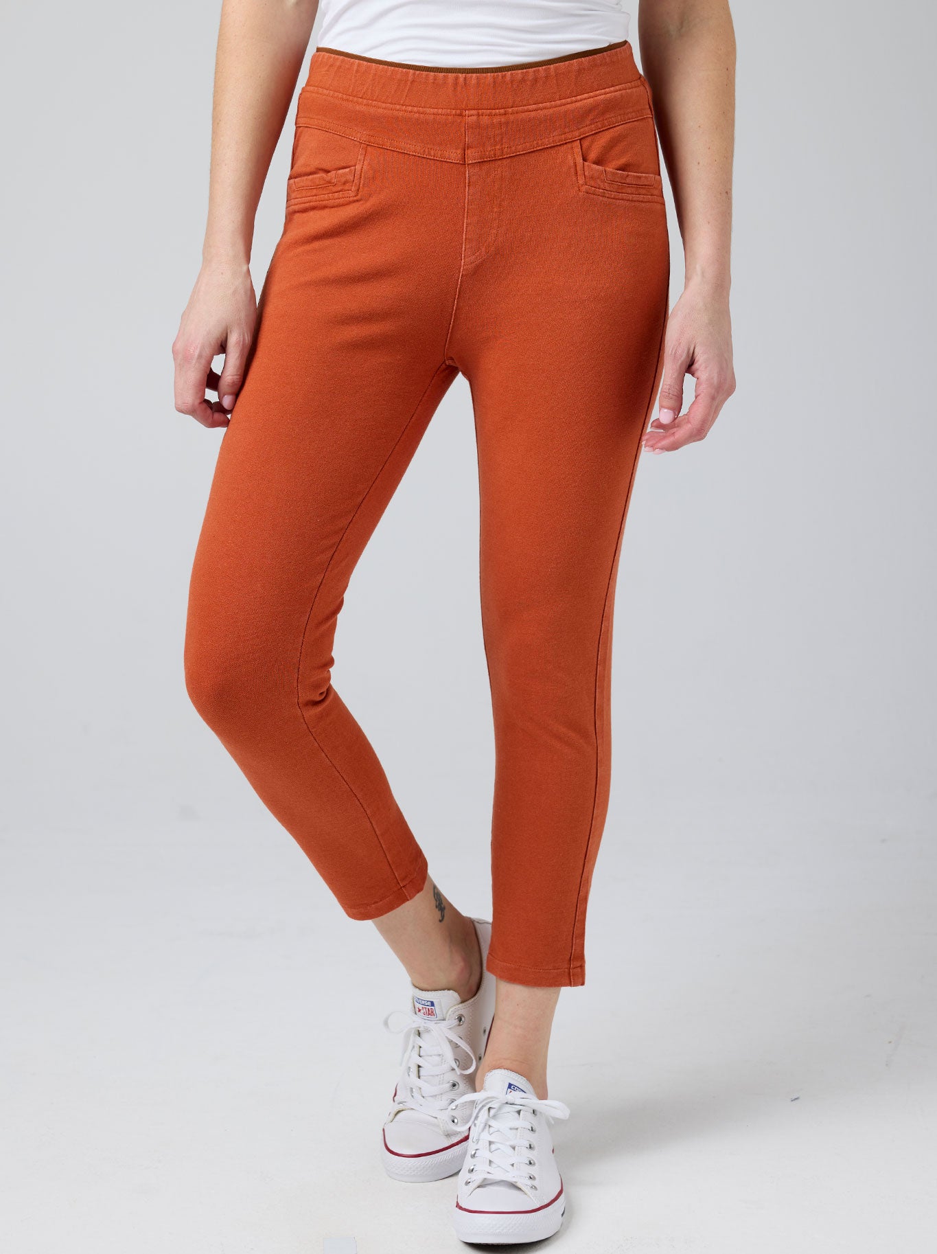 GABRIELLA FRATTINI CAPRI LUSTRE PANT