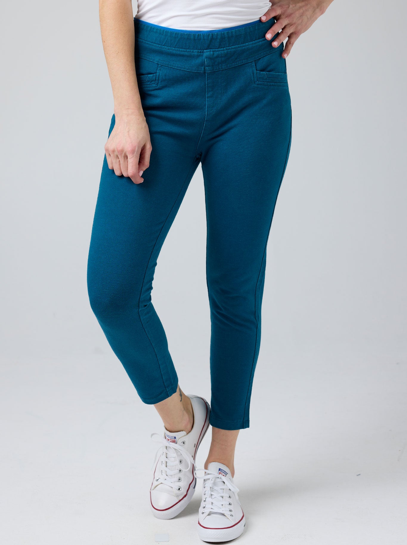GABRIELLA FRATTINI CAPRI LUSTRE PANT