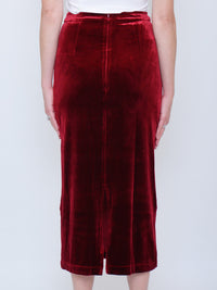 YELTUOR X HANSEN & GRETEL DAYLAN VELVET SKIRT
