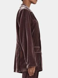 HANSEN & GRETEL ALISTAIR VELVET BLAZER