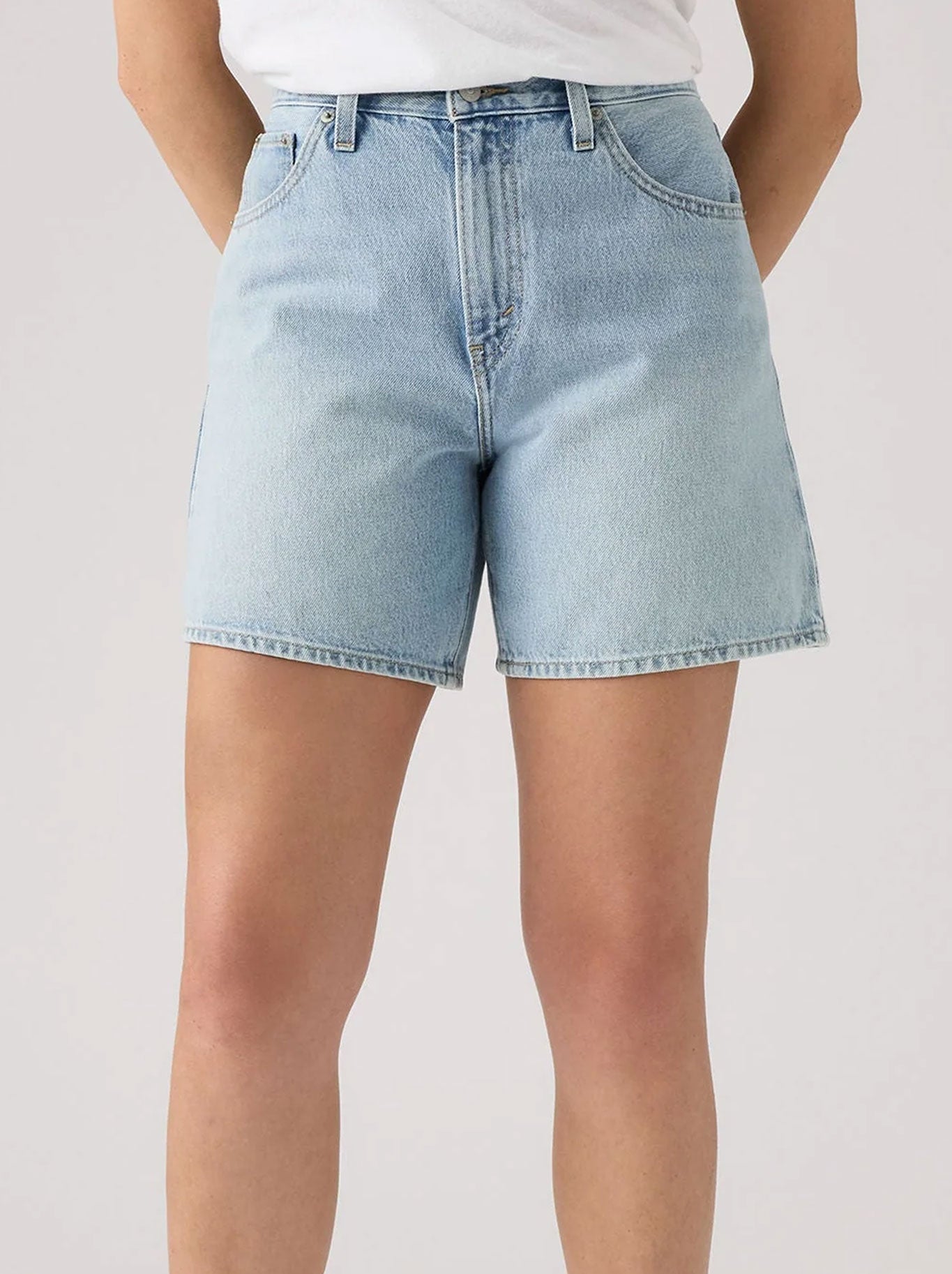 LEVI'S HIGH RISE BAGGY SHORTS