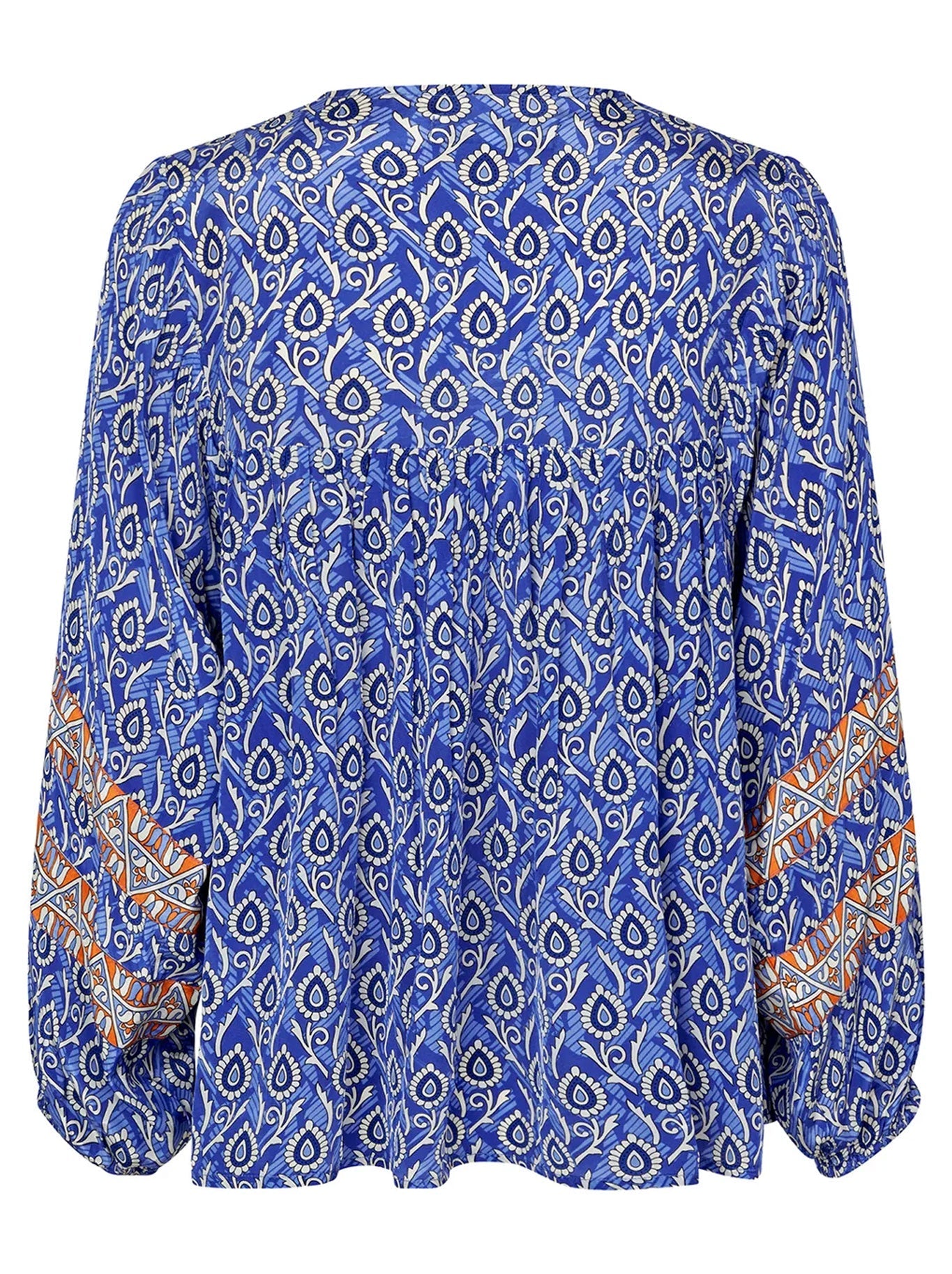 LOLLYS LAUNDRY TEEL BLOUSE