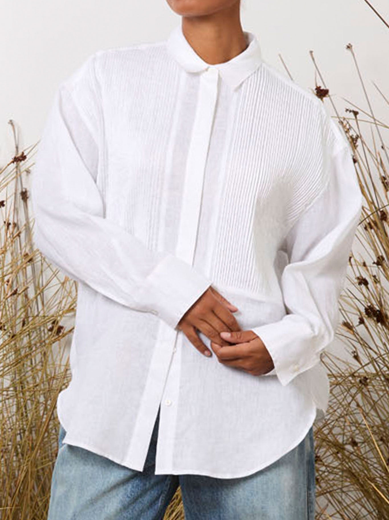 M.A DAINTY BOBBY PIN SHIRT