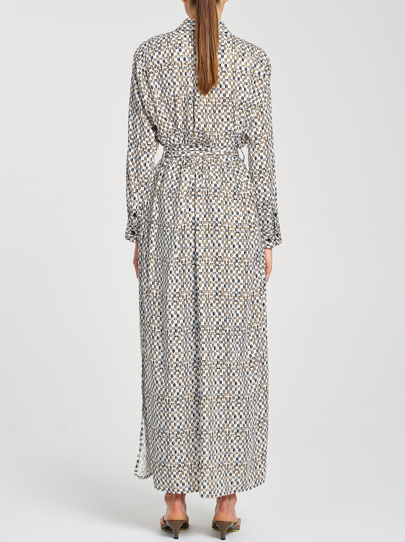MELA PURDIE TIE SHIRT DRESS