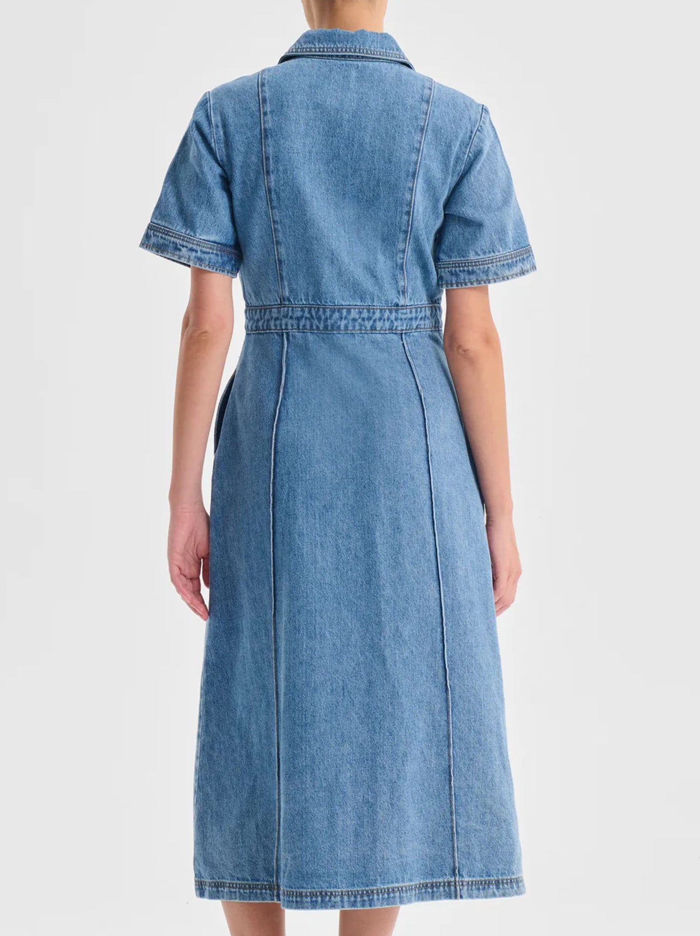 MORRISON JACQUE DENIM SHIRT DRESS
