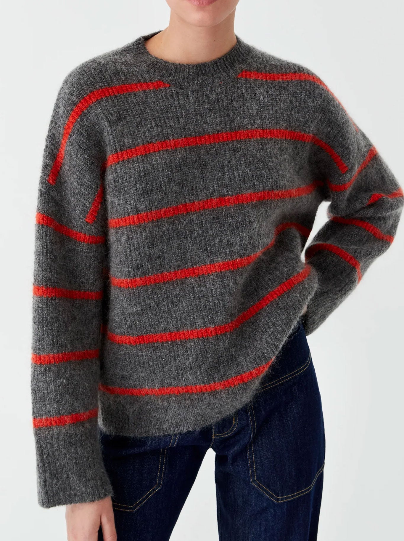 MORRISON SILAS STRIPE KNIT PULLOVER