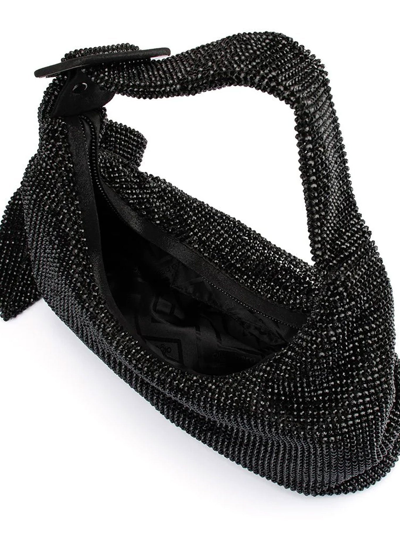 OLGA BERG CALYPSO CRYSTAL MESH BAG
