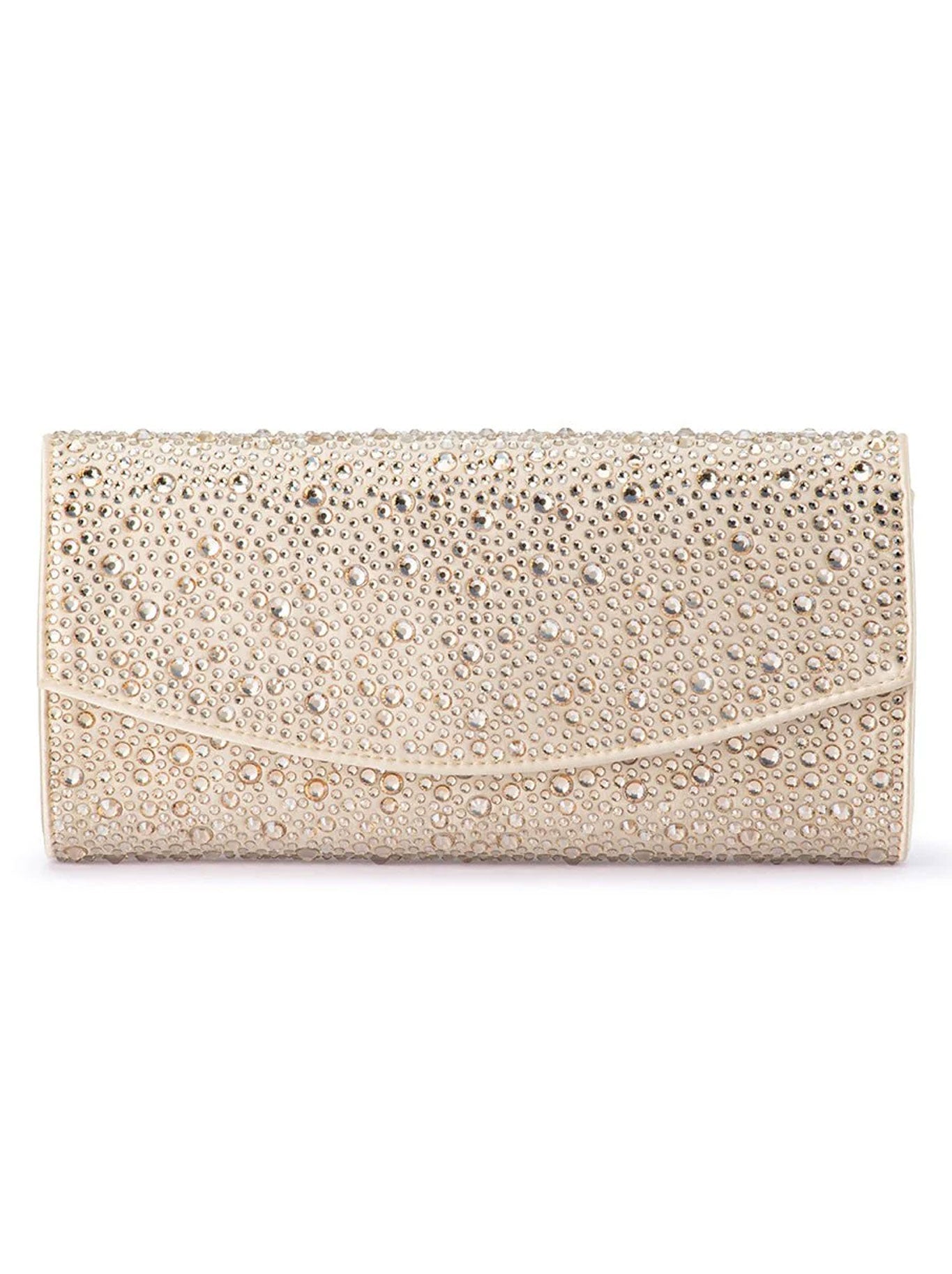 OLGA BERG EMMA CRYSTAL CLUTCH