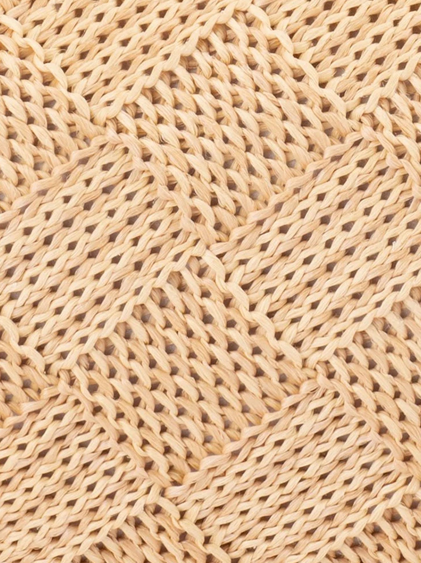 OLGA BERG LOIS WOVEN BAG