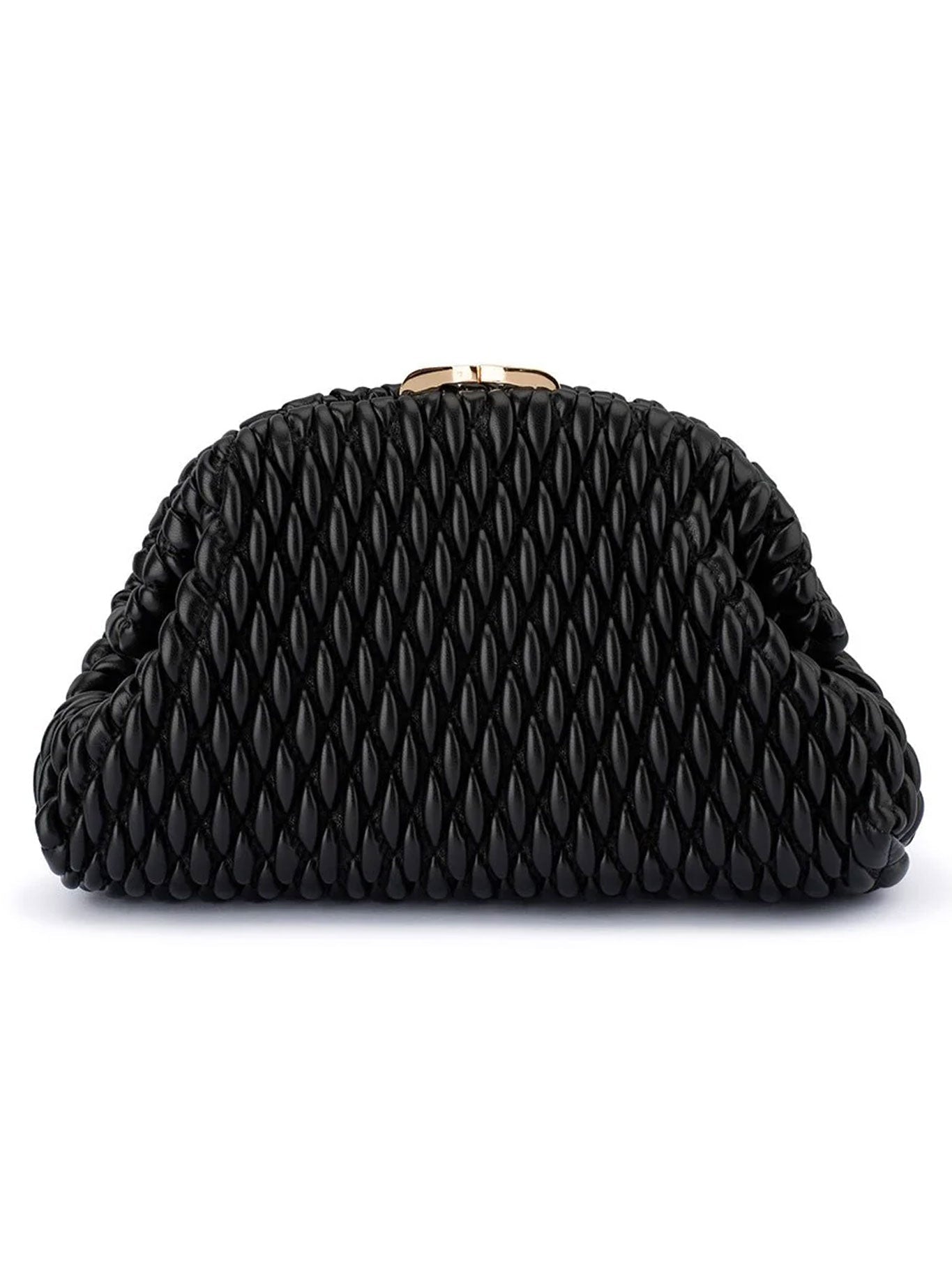 OLGA BERG PAIGE TEXTURED CLUTCH