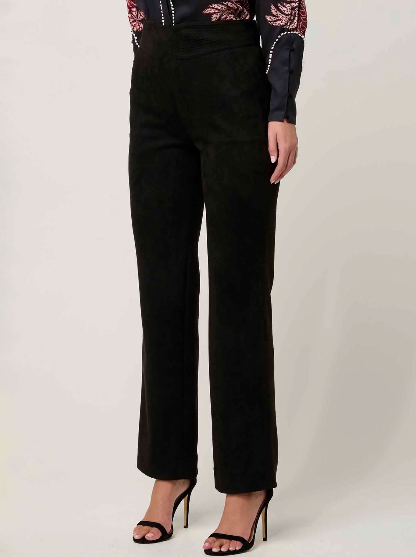 ONCE WAS SCARLETT FAUX SUEDE PANT