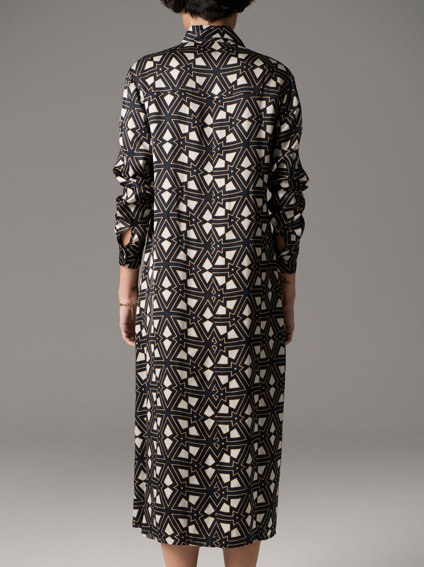 POL STARGATE SHIRT DRESS
