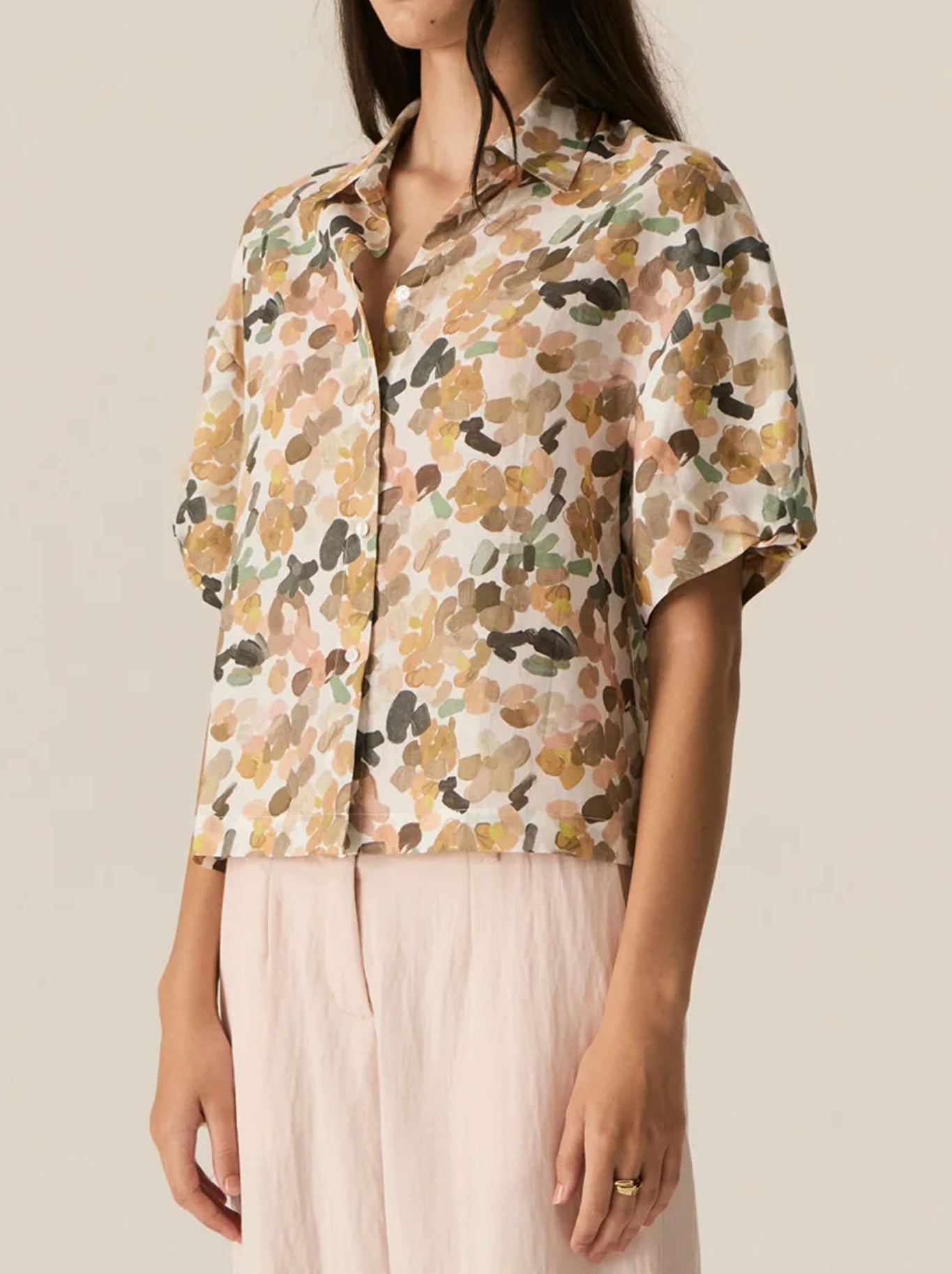 POL SPECKLE SHIRT