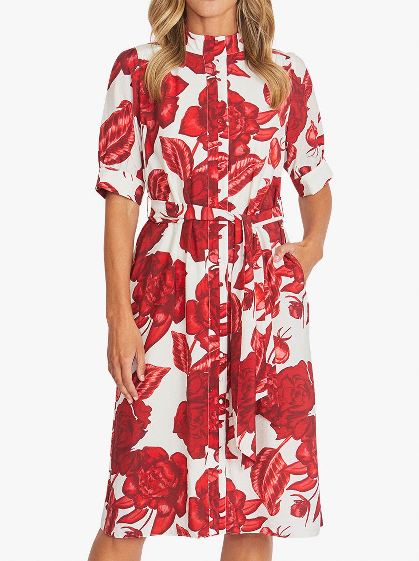 PINGPONG VALENCIA BELT DRESS