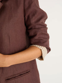 RE:UNION THE LABEL ATLANTIC BLAZER