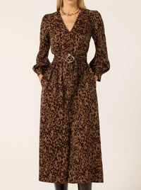 SACHA DRAKE BAUCHART MIDI DRESS
