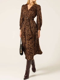 SACHA DRAKE BAUCHART MIDI DRESS