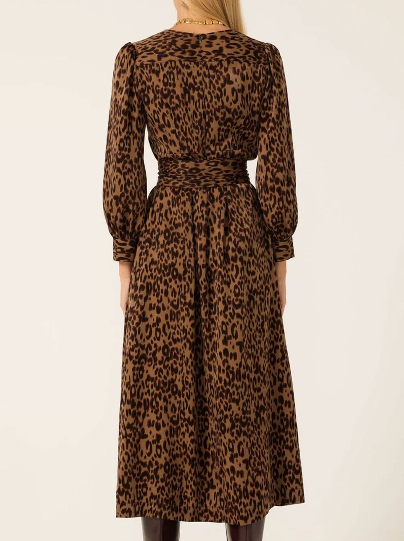 SACHA DRAKE BAUCHART MIDI DRESS