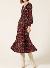 SACHA DRAKE MARIE MIDI DRESS