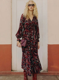 SACHA DRAKE MARIE MIDI DRESS