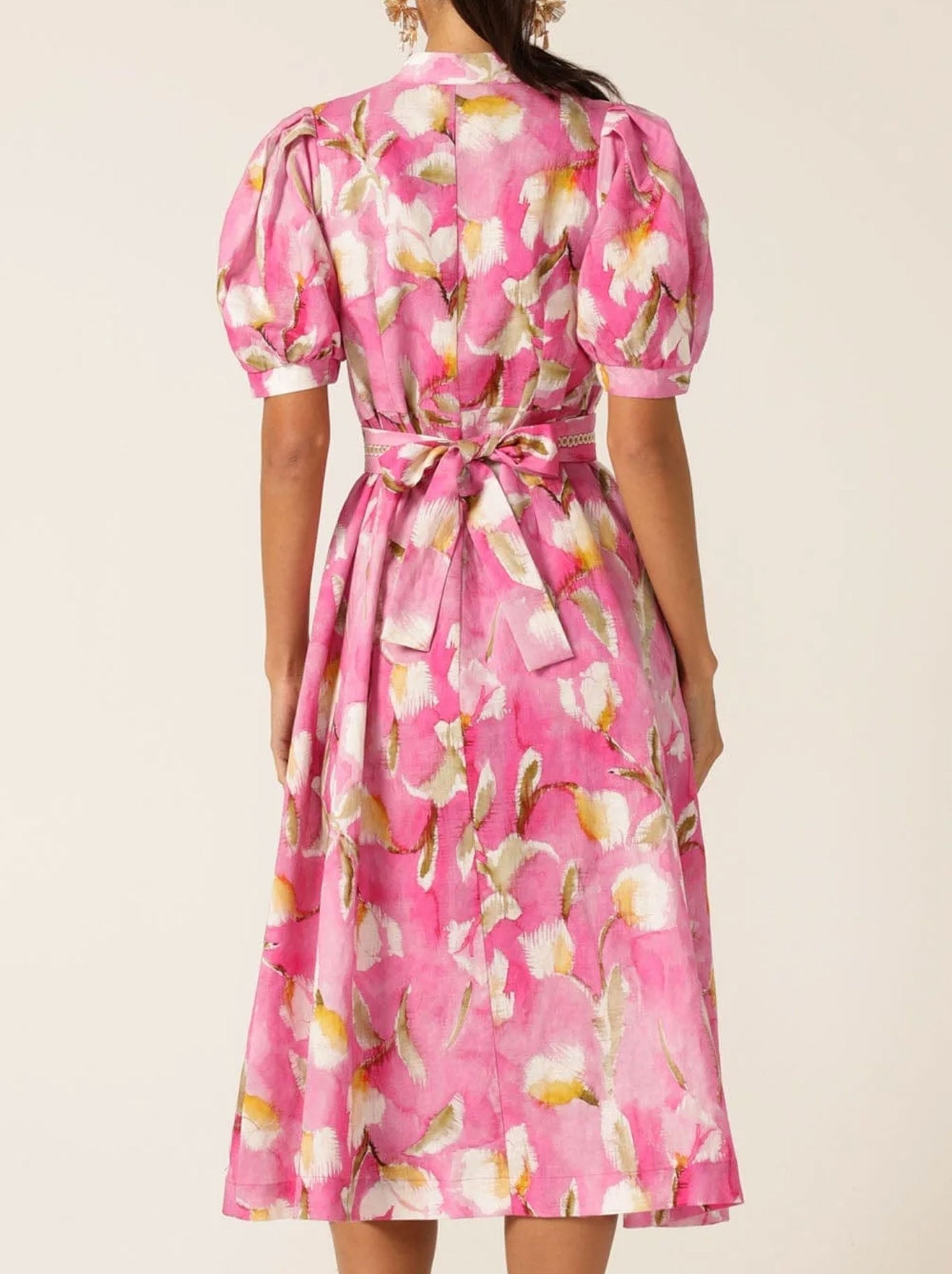 SACHA DRAKE POSY SHIRTMAKER DRESS
