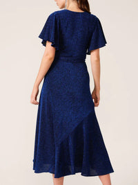 SACHA DRAKE STARGAZE WRAP DRESS
