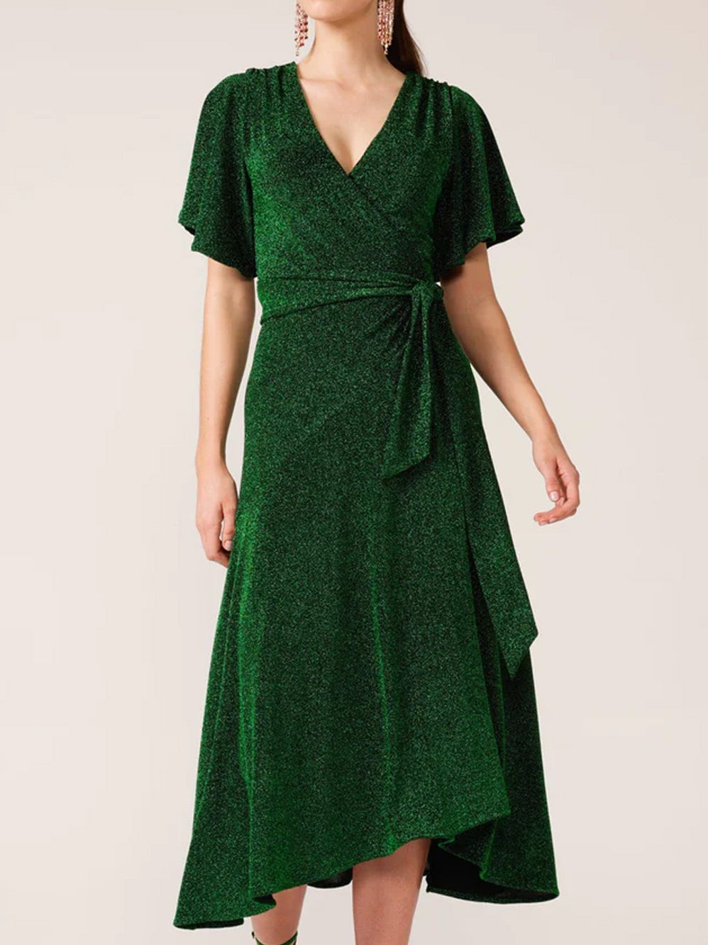 SACHA DRAKE STARGAZE WRAP DRESS