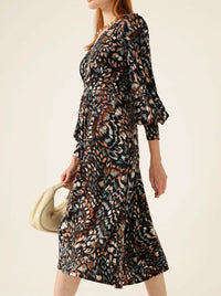 SACHA DRAKE YVONNE MIDI DRESS