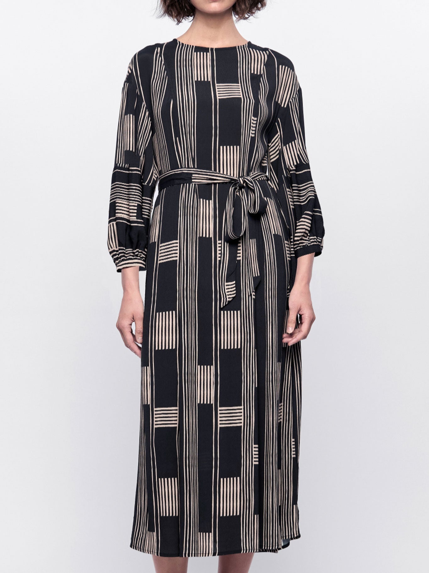 STAPLE THE LABEL MARINA MIDI DRESS