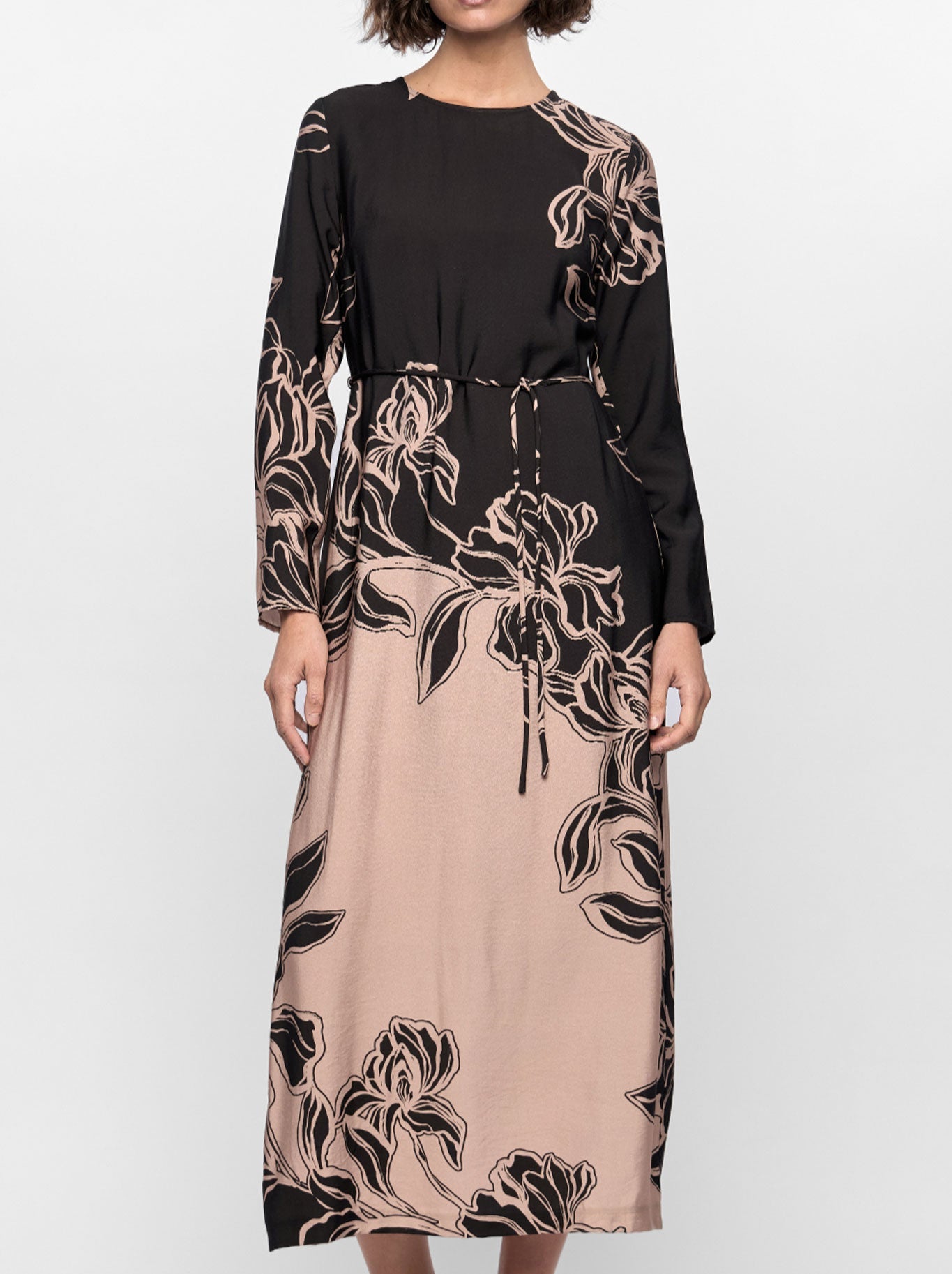 STAPLE THE LABEL MIRA MIDI DRESS