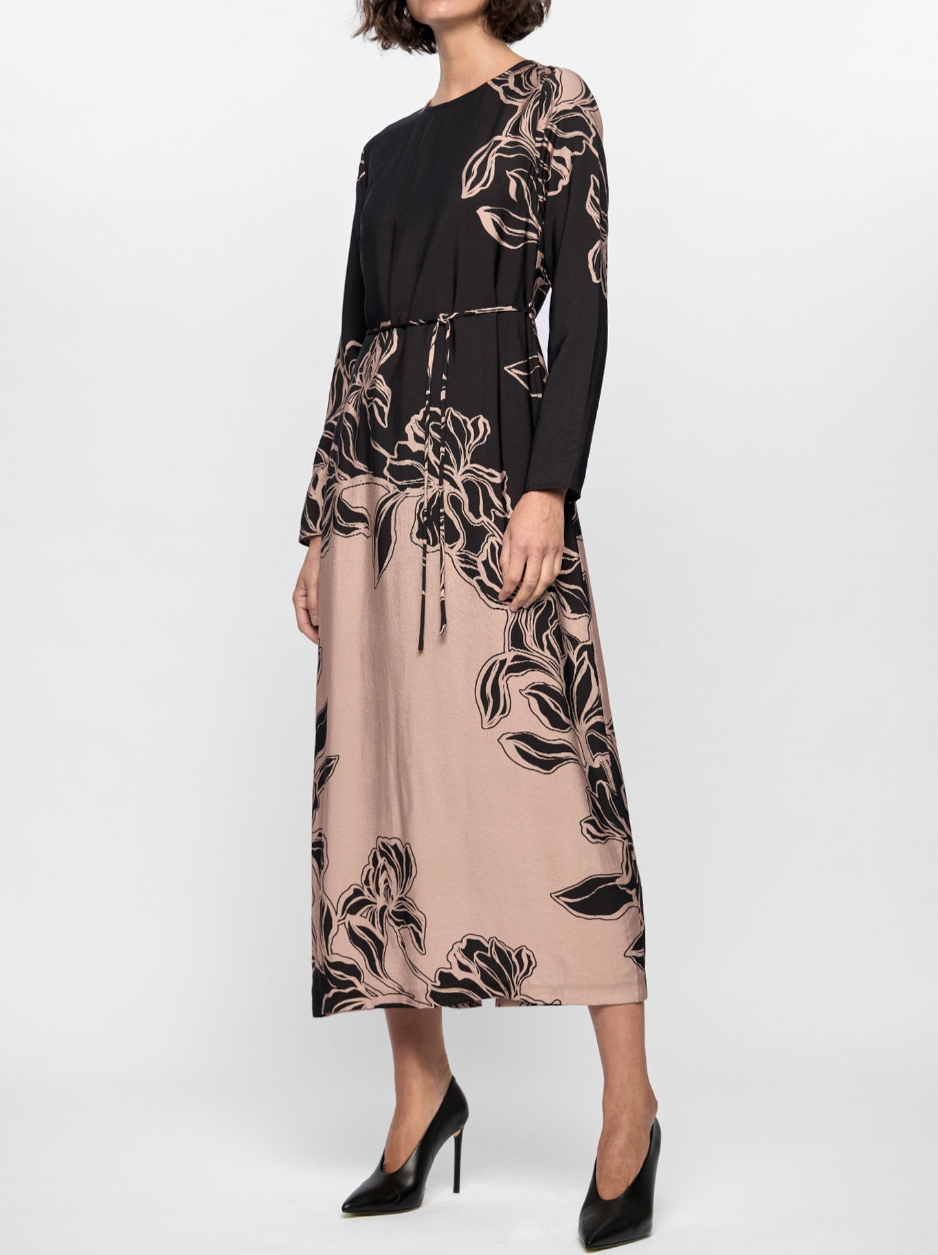 STAPLE THE LABEL MIRA MIDI DRESS